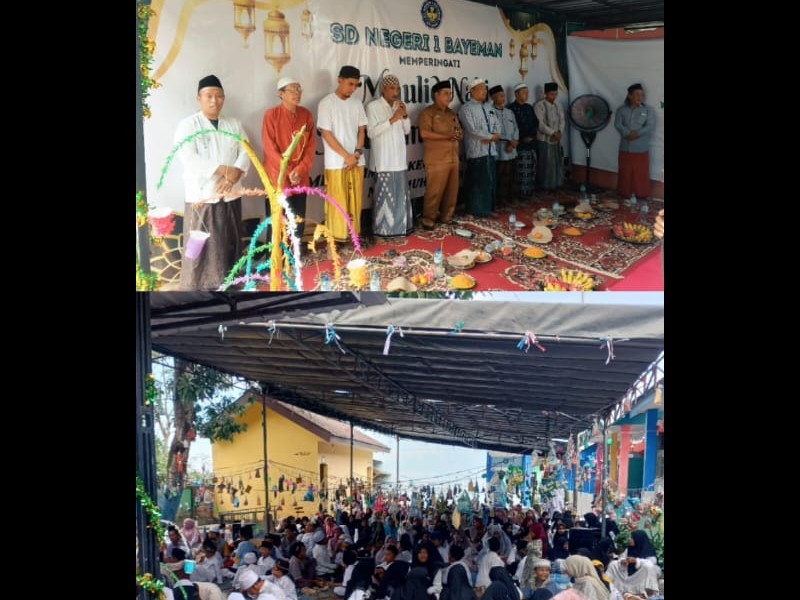 PERINGATAN MAULID NABI MUHAMMAD S.A.W ( SDN 1 BAYEMAN )